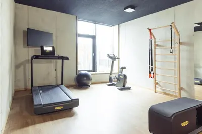 Das Fitnesscenter und/oder die Fitnesseinrichtungen in der Unterkunft All-Suite Resort Fieberbrunn inkl Aubad-Eintritt im Winter und im Sommer inkl Lauchsee Eintritt