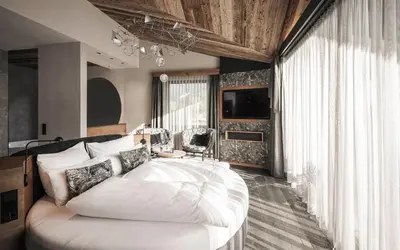 Ein Sitzbereich in der Unterkunft Hotel Wagnerhof