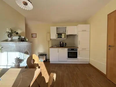 Küche/Küchenzeile in der Unterkunft Landhaus Sonnenzauber