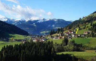 Naturlandschaft in der Nähe der Ferienwohnung