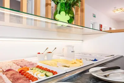Essen im Hotel oder in der Nähe