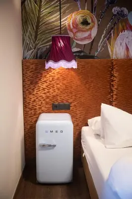 Ein Bett oder Betten in einem Zimmer der Unterkunft MyGoodLife Hotel & Bar