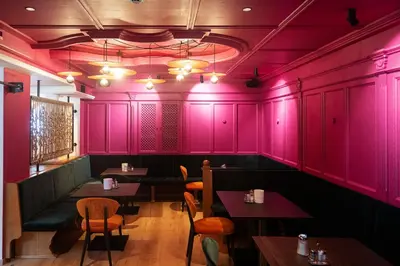 Ein Sitzbereich in der Unterkunft MyGoodLife Hotel & Bar