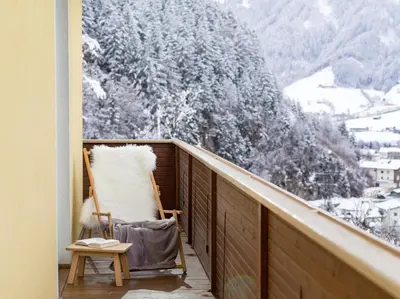 Haus Talblick im Winter