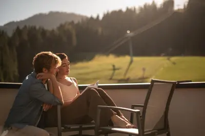 Naturlandschaft in der Nähe des Hotels
