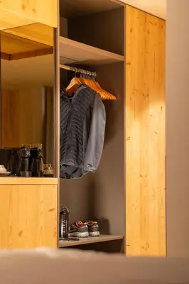 Küche/Küchenzeile in der Unterkunft ADEA Lifestyle Suites Fieberbrunn