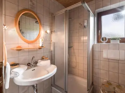 Ein Badezimmer in der Unterkunft Appartement Kaiserluft
