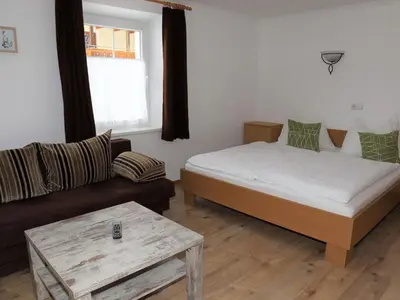 Ein Bett oder Betten in einem Zimmer der Unterkunft Sonnau vacation apartment near Wildkogelarena
