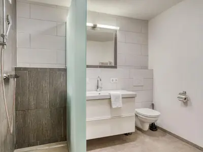 Ein Badezimmer in der Unterkunft Chalet in Neukirchen with Mountain Views