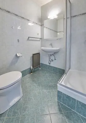 Ein Badezimmer in der Unterkunft Appartements Haus Alexander