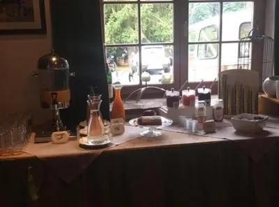 Getränke in der Unterkunft Landhotel Vordergrub