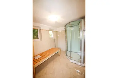 Ein Badezimmer in der Unterkunft Chalet Königsleiten 168