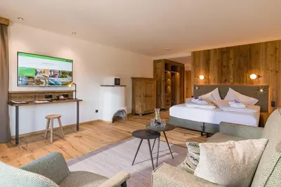 Küche/Küchenzeile in der Unterkunft Hotel Penzinghof