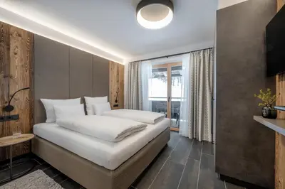 Ein Bett oder Betten in einem Zimmer der Unterkunft Wieshofgut