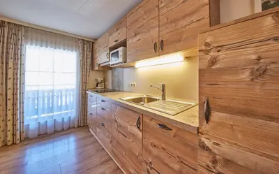Küche/Küchenzeile in der Unterkunft TownHouse Appartements