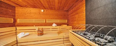Grundriss der Unterkunft Apparthotel Talhof, Restaurant, Pool und Spa