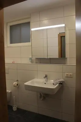Ein Badezimmer in der Unterkunft Haus Jochler
