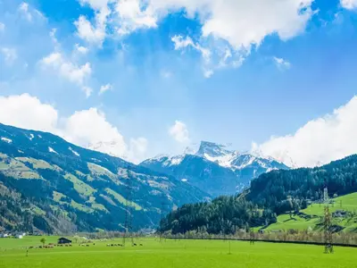 Naturlandschaft in der Nähe der Ferienwohnung