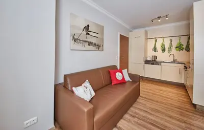 Küche/Küchenzeile in der Unterkunft Hüttl Relax Appartements