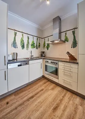 Küche/Küchenzeile in der Unterkunft Hüttl Relax Appartements
