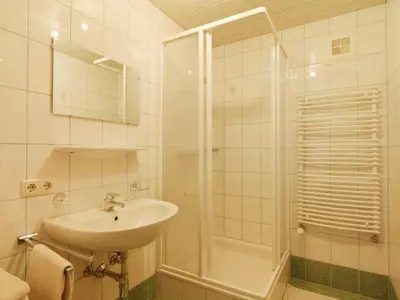 Ein Badezimmer in der Unterkunft Ferienwohnung Saalbach Fieberbrunn