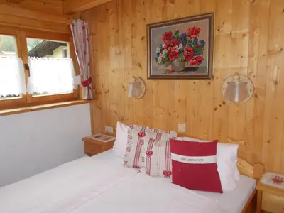 Ein Bett oder Betten in einem Zimmer der Unterkunft Haus Waldruh