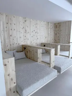 Ein Bett oder Betten in einem Zimmer der Unterkunft Hotel Marten -Joker Card Partner-