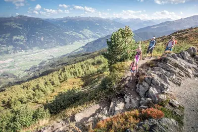 Naturlandschaft in der Nähe der Ferienwohnung