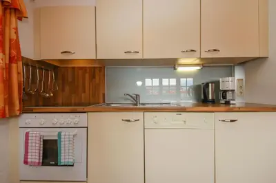 Küche/Küchenzeile in der Unterkunft Chalet Eder