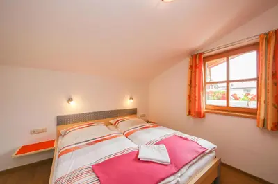 Ein Bett oder Betten in einem Zimmer der Unterkunft Chalet Eder