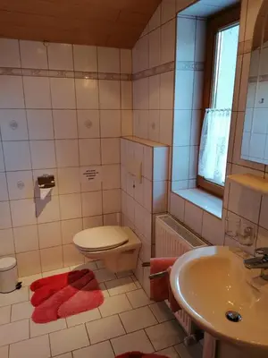 Ein Badezimmer in der Unterkunft Haus Friedl