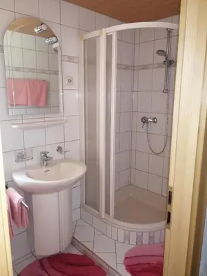 Ein Badezimmer in der Unterkunft Haus Friedl