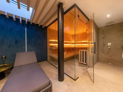 Ein Bett oder Betten in einem Zimmer der Unterkunft Apartment in Bramberg with Mountain Views