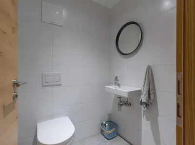 Ein Badezimmer in der Unterkunft Appartement Ambiente