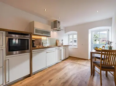 Küche/Küchenzeile in der Unterkunft Appartement Ambiente