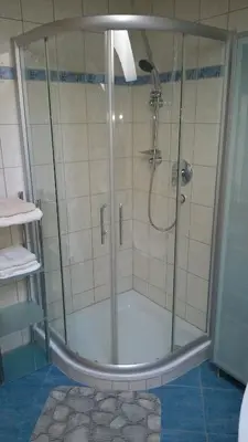 Ein Badezimmer in der Unterkunft Haus Schiestl