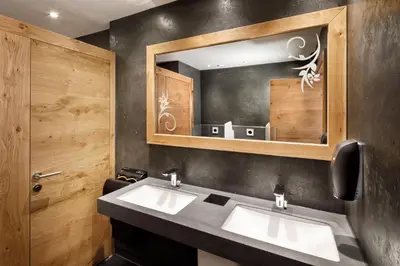 Ein Badezimmer in der Unterkunft Hotel Platzl