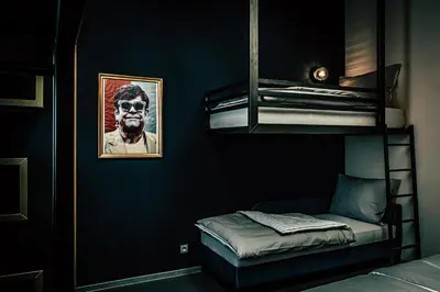 Ein Bett oder Betten in einem Zimmer der Unterkunft Boutique Apartments OLD SCHOOL