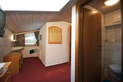 Ein Badezimmer in der Unterkunft Gästehaus Aigner