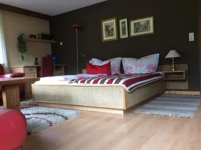 Ein Bett oder Betten in einem Zimmer der Unterkunft Alpbach Apartments