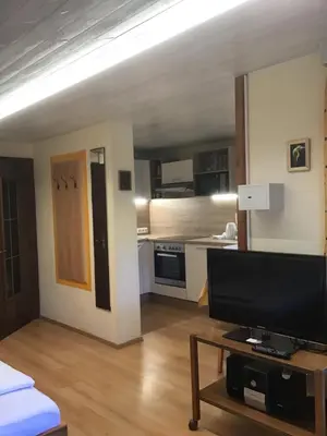 Küche/Küchenzeile in der Unterkunft Alpbach Apartments