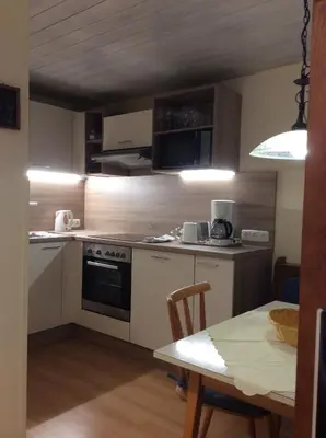 Küche/Küchenzeile in der Unterkunft Alpbach Apartments