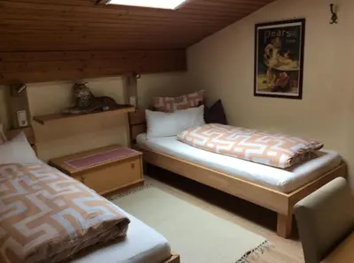 Ein Bett oder Betten in einem Zimmer der Unterkunft Alpbach Apartments