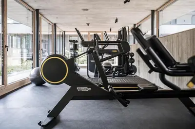 Das Fitnesscenter und/oder die Fitnesseinrichtungen in der Unterkunft zelloon boutique hotel