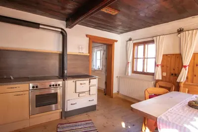 Küche/Küchenzeile in der Unterkunft Loya Chalet WILD32
