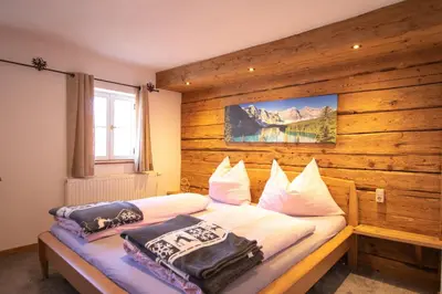 Ein Bett oder Betten in einem Zimmer der Unterkunft Loya Chalet WILD32