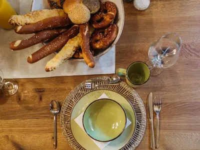 Essen im Ferienhaus oder in der Nähe