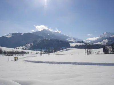 Bio-Bauernhof Bachangerhof im Winter