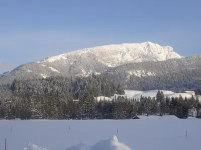 Naturlandschaft in der Nähe des Bauernhofs