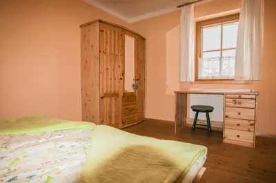 Ein Bett oder Betten in einem Zimmer der Unterkunft Ferienwohnung in Panorama Alleinlage Kitzbüheler AlpenWILD63 by FeWo-Plan